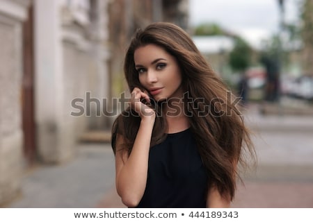 Stockfoto: Woman Hair Dress