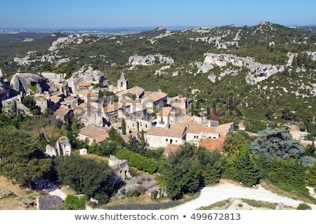 Old Building In French Village Les Baux De Provence In South Fra Сток-фото © Frank11