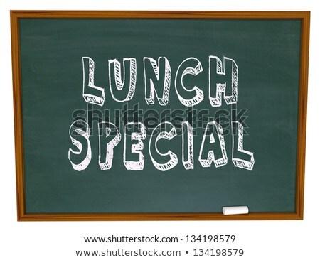 Blackboard With Words Todays Specials Written On It Stock photo © iQoncept