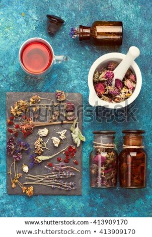 Stock photo: Hypericum Flowers Tea