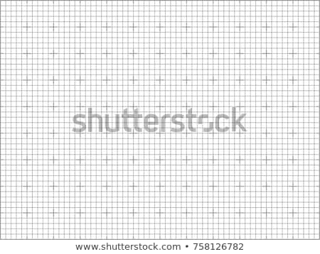 Stock foto: White Graph Grid On Black Pattern