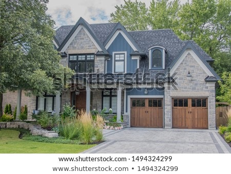 Stock photo: Old Wooden Shingles On The Roof