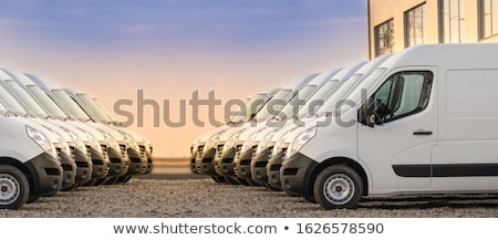 Stok fotoğraf: Two Vans