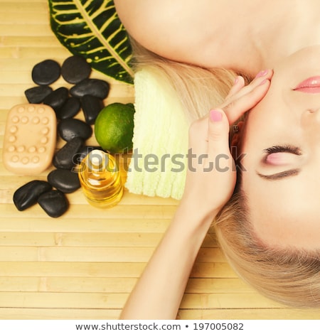 Beautiful Young Woman With Aroma Soap Сток-фото © Augustino