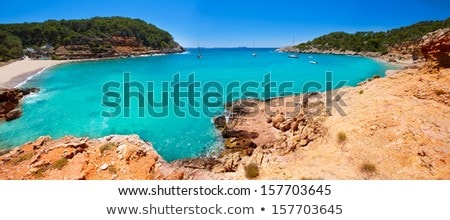 Stock photo: Ibiza Cala Salada And Saladeta In Balearics