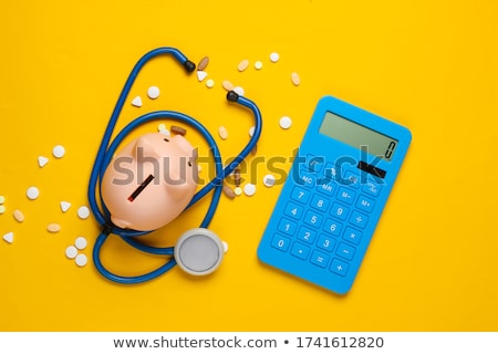 Stock photo: Stethoscope And Pills