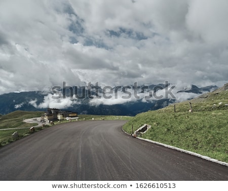 Stock foto: Road In Meadow