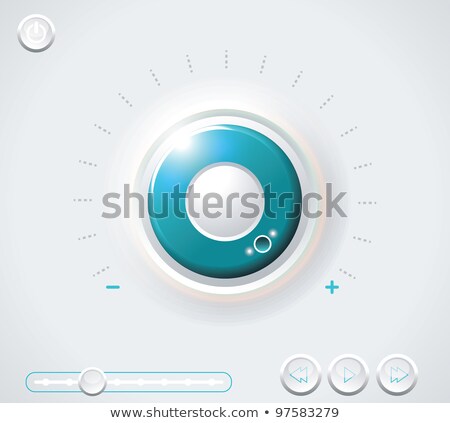 Сток-фото: Heavy Duty Safe Dial With Clipping Path