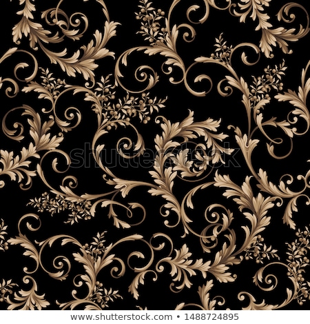 Stock photo: Seamless Vector Baroque Pattern