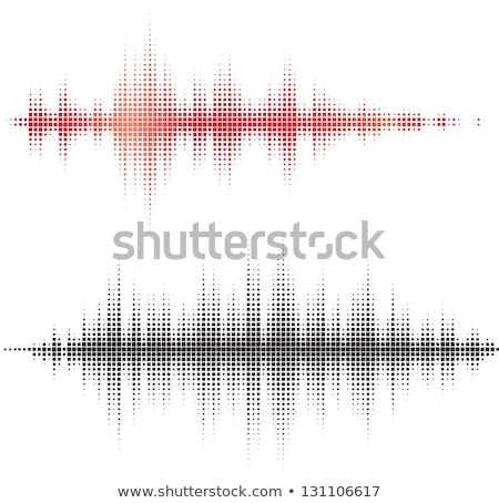 Сток-фото: Music Sound Waves Concept Musical Bar Audio Digital Equalizer Technology Console Panel Musical P