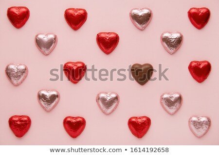 Stock photo: Pink Heart Shape Candy