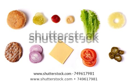Foto stock: Sandwich With Ingredients
