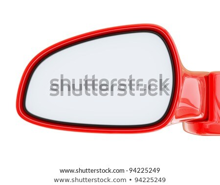 Stok fotoğraf: Car Mirror Side Rear View Mirror On A Modern Car