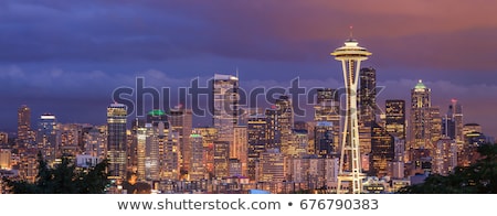 Stok fotoğraf: Skyline Seattle