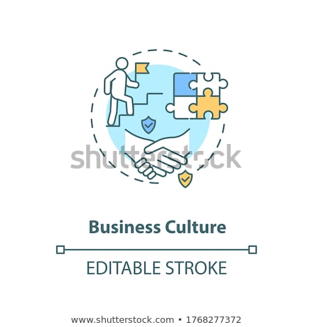 Stok fotoğraf: Workplace Organization Abstract Concept Vector Illustrations