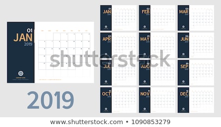 Stok fotoğraf: May - Table Calendar