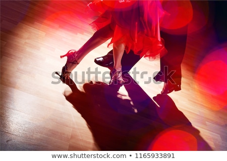 Stockfoto: Passionate Salsa Dancing Couple
