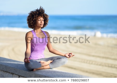 ストックフォト: Woman Meditating
