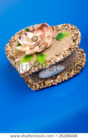 Stok fotoğraf: Jewelry Box Made From Seashell