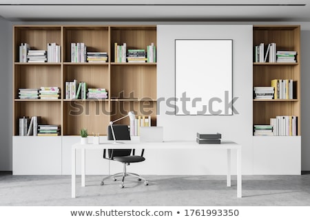 Stock photo: Office High Bookcase