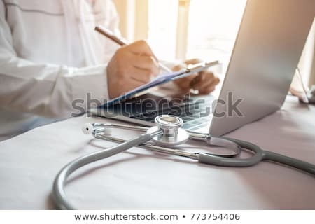 Stock photo: Stethoscope Medical Device For Auscultation