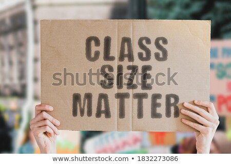 Foto stock: Teachers On Strike