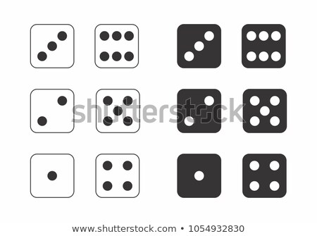 Foto stock: Dice Showing 1 - 1