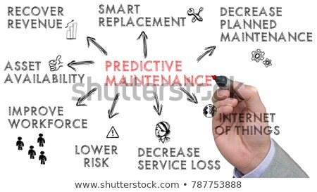 Stockfoto: Predictive Maintenance On Metal Gears