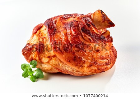 Stock fotó: Roast Golden Crispy German Pork Knuckle