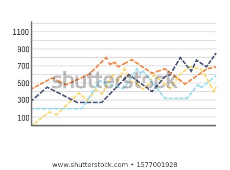 Stok fotoğraf: Chart With Scale And Text Sample Explanation