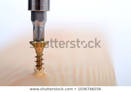 Foto stock: Screws For Wood