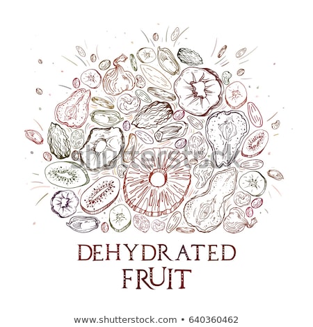 ストックフォト: Dried Fruits Collection