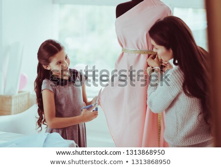 [[stock_photo]]: Tailor Making A New Dress