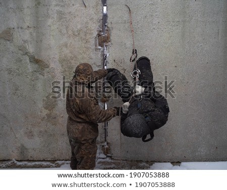 Сток-фото: Soldier Mountaineering