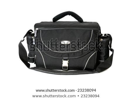 Black Bag For Photocamera Stockfoto © Serg64