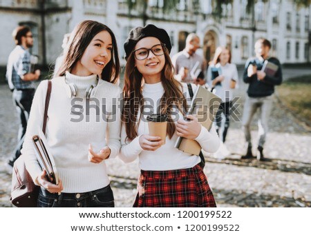 Stock photo: University Student Posing For Photography