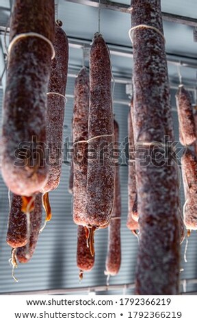 Mold Is Great For Traditional Salami Styles Stock fotó © grafvision