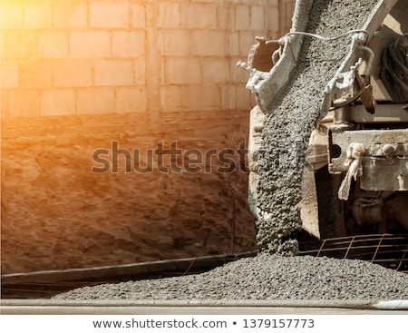 Stock photo: Mixing Concrete