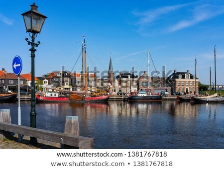 Stok fotoğraf: Country Of Friesland Lemmer