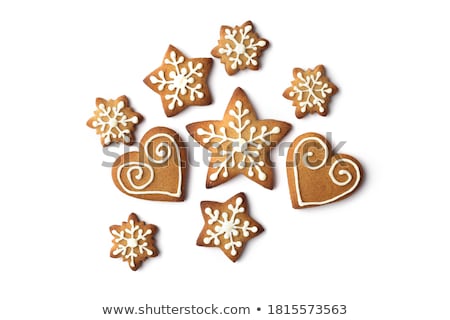 Stock fotó: Christmas Gingerbread Cookies