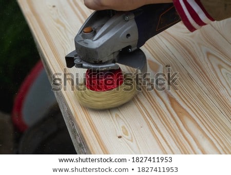 Stock photo: Abrasive Brush