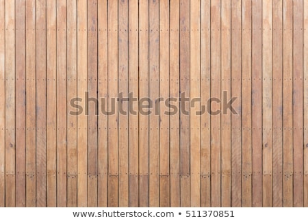 Stock fotó: Wood Terrace Planks On White Background
