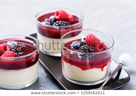 Stock photo: Panna Cotta