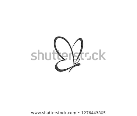 Foto stock: Butterfly Logo Design