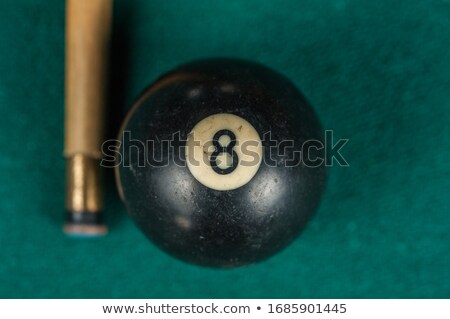 Imagine de stoc: Pool Black Ball Number Eight