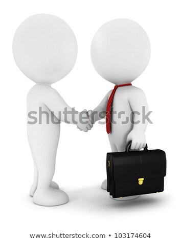 [[stock_photo]]: 3d Man On Strike Concept