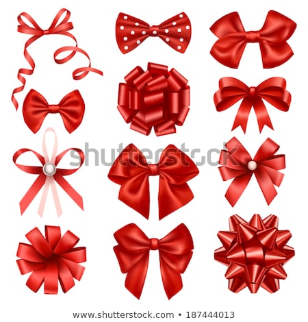 Stok fotoğraf: Colored Ribbons And Bows
