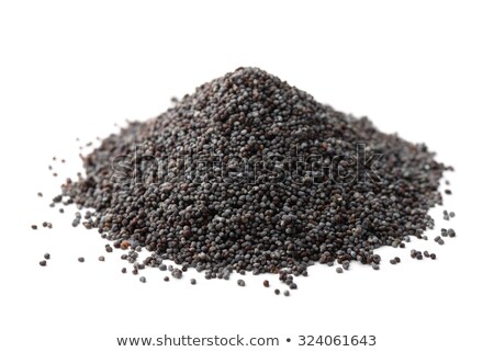 Stock photo: Heap Of Poppy Seeds