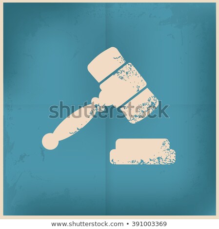 Stockfoto: Bid On Poster In Grunge Design