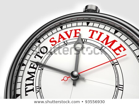 Stock fotó: Sales Plan On Watch 3d Illustration